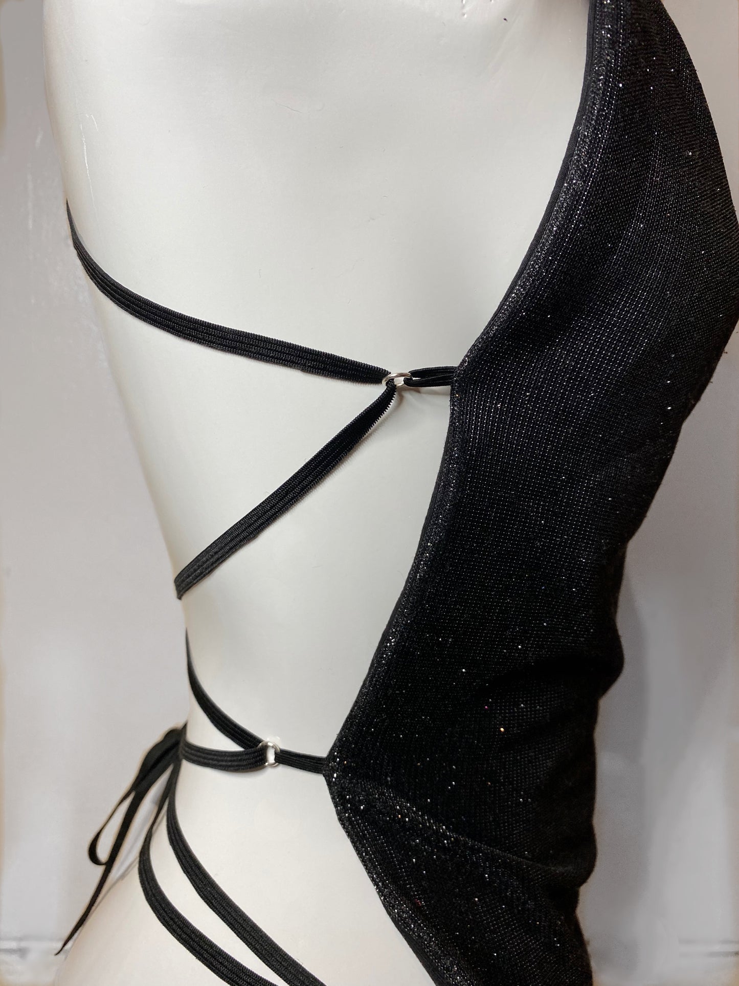 Cowl strap back top