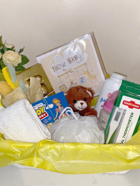 Yellow Baby Hamper